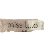 Miss Lulo Women's White Crochet Sleeveless Tank Top Beach Cover Photo 2