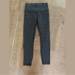 Lululemon wunder under high rise parallel stripe leggings 25” Photo 2