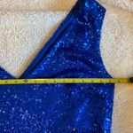 Christina Wu NWT  Celebration Sequin Bridesmaid Dress Royal Blue Size 22 Photo 12