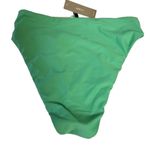 J.Crew NWT Classic High Rise Cheeky High Leg Cut Bikini Swim Bottom S Green Photo 12