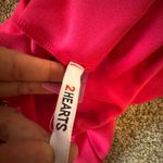 Pink Bell Sleeve Dress 2 Hearts Size Small‎ Photo 2