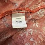Evri Orange Floral Sleeveless Tunic‎ Top Boho Bohemian Cute Casual size 1x Photo 6