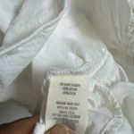 Aerie  White‎ Eyelet Button Front Tank Top Sleeveless Cami Blouse Large L Photo 10