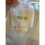 Maeve Anthropologie Dress Women 2 White Floral Peony Garden Mini Cottagecore Photo 11