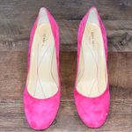 Kate Spade New York Pink Suede Heels Photo 4
