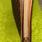 CELINE  Brown/Tan Leather Large Clutch Photo 11