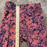 Lululemon  Legging Sz 6 Final Lap Crop Dark Canyon Efflorescent Onyx Orange Blue Photo 9