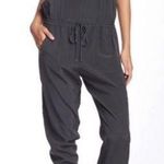 Vince . 100% Silk Charcoal Jumpsuit Size 0‎ Photo 0