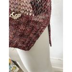 Cop Copine Merither Pink Marbled V Neck Crochet Oversized Tunic Dress One Size Size L Photo 3