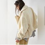 Free People NWT ⭐️⭐️ Joplin‎ Cozy Jacket In Ivory Photo 2