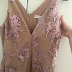 Dress the Population Audrey Floral Plunging V-Neck Sleeveless A-Line Midi Dress Photo 5