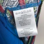 Silence + Noise Blue Aztec Print Strapless Dress Size L Photo 6