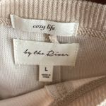 By The River Cozy Life Ribbed Top Size L Photo 3
