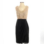 Sachin + Babi  for Ankasa | Silk Jeweled Inna Formal Cocktail Dress Size 2 XS Photo 4