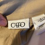 Cato tan shirt dress size 6 Photo 6