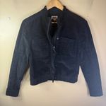 PACT Sustainable Corduroy‎ Bomber Jacket Size Small NWOT Black Streetwear Photo 1