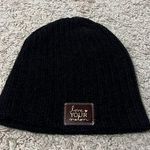 Love Your Melon  dark grey beanie hat Photo 0