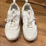 Nike  Cream and White Athletic Shoes Photo 1