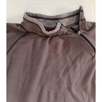 Sherpa Adventure Gear Gray Long Sleeve pullover 1/4 Zip Women’s XL Wool Blend Photo 3