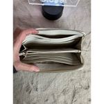 Michael Kors Women's Ivory Zip-Around Wallet Pebble Leather Logo Photo 10