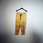 Forte Forte Sirena Floral Flower Jacquard Crepe Satin Yellow Jogger Pants Small Photo 0