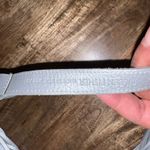 Eileen Fisher Silver XS Earth Conscious Leather Loose Braid Belt Statement Boho Photo 3