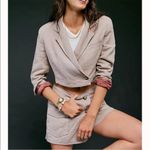 Free People Slice Of Action Linen Skort Suit Photo 1