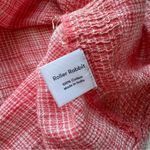 Roller Rabbit Shelter Island Adlaz Orange Plaid Oversized Tunic Top Women’s XL Photo 8