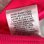 Peixoto Womens One Shoulder 2 Piece Bikini Swim Suit Pink Ribbed Fabric Trim XL Photo 7