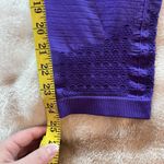 Gymshark  Energy High Waisted Leggings Sz Medium Purple Seamless Eyelets EUC Photo 1