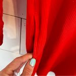 Toad&Co. Ponderosa Long Sleeve Thermal Dress. Blood Orange. Size XSmall. NWT Red Photo 6