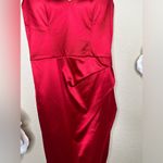 B Darlin B. Darlin Little Red Dress Spagetti Straps Red Dress Size 3/4 Juniors Photo 3