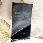 Lulus  All that Shimmers is Gold Light Gold Maxi Plunging Neck Dress Size XS Photo 10