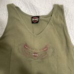 Harley Davidson Tank Top Rapid City South Dakota Green Size 1X Photo 1