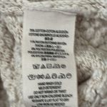 Free People Big Easy Oatmeal Knit Cropped Cowl Turtleneck Sweater Photo 3