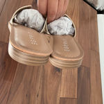 Esprit  Sandals Womens Size 7.5 M Off White Leather Leona Slide‎ Casual Slip On Photo 4