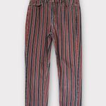 American Eagle Skinny Straight Pinstriped Jeans 00 Reg Size 24 Photo 0