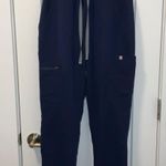 FIGS Technical Collection Yola Skinny Navy Scrub Pants Size S Photo 0