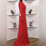 TS Couture Red Mermaid Formal Dress Size 4 Photo 3