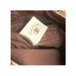 Lucky Brand Lucky 𣓠Ugly Betty Bag Patchwork Leather Suede Hobo Handbag 𣓠Brown White 𣓠TV Photo 12