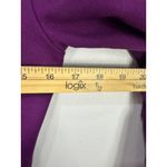 Kate Spade NY Dress S Purple Ruffle Sleeve Fit Flare Quiet Luxury Cocktail Party Photo 7