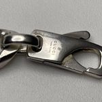 Gucci Infinity Knot Chain Bracelet Sterling Silver 925 - Preowned Photo 5