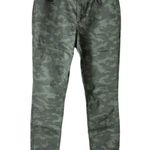 Old Navy Rockstar Skinny Camo Camouflage Denim Jeans Pants Size 10 Green Photo 0
