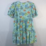 a.n.a  Short Sleeve Empire Waist Cotton Floral Simple Boho Dress Size XS Photo 7