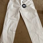 White Fox Boutique  bring the style low rise wide leg jeans off white  Photo 0