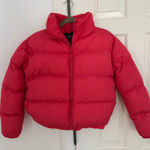 Threadbare Pink Puffer Winter Coat Jacket 2 Photo 0