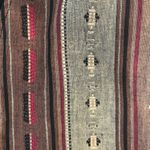 Mary Reynolds Design Kokopelli Appliqué Aztec Woven Embroidery Open Vest M USA Brown Size M Photo 6