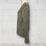 I JEANS BY BUFFALO | Olive Green Splatter Print V Photo 4