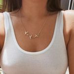 Boutique Elegant Silver Bird Necklace Photo 3