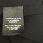 Lafayette 148 Size Medium V Neck Elbow Length Ruffle Sleeve Dress LBD Black Photo 11